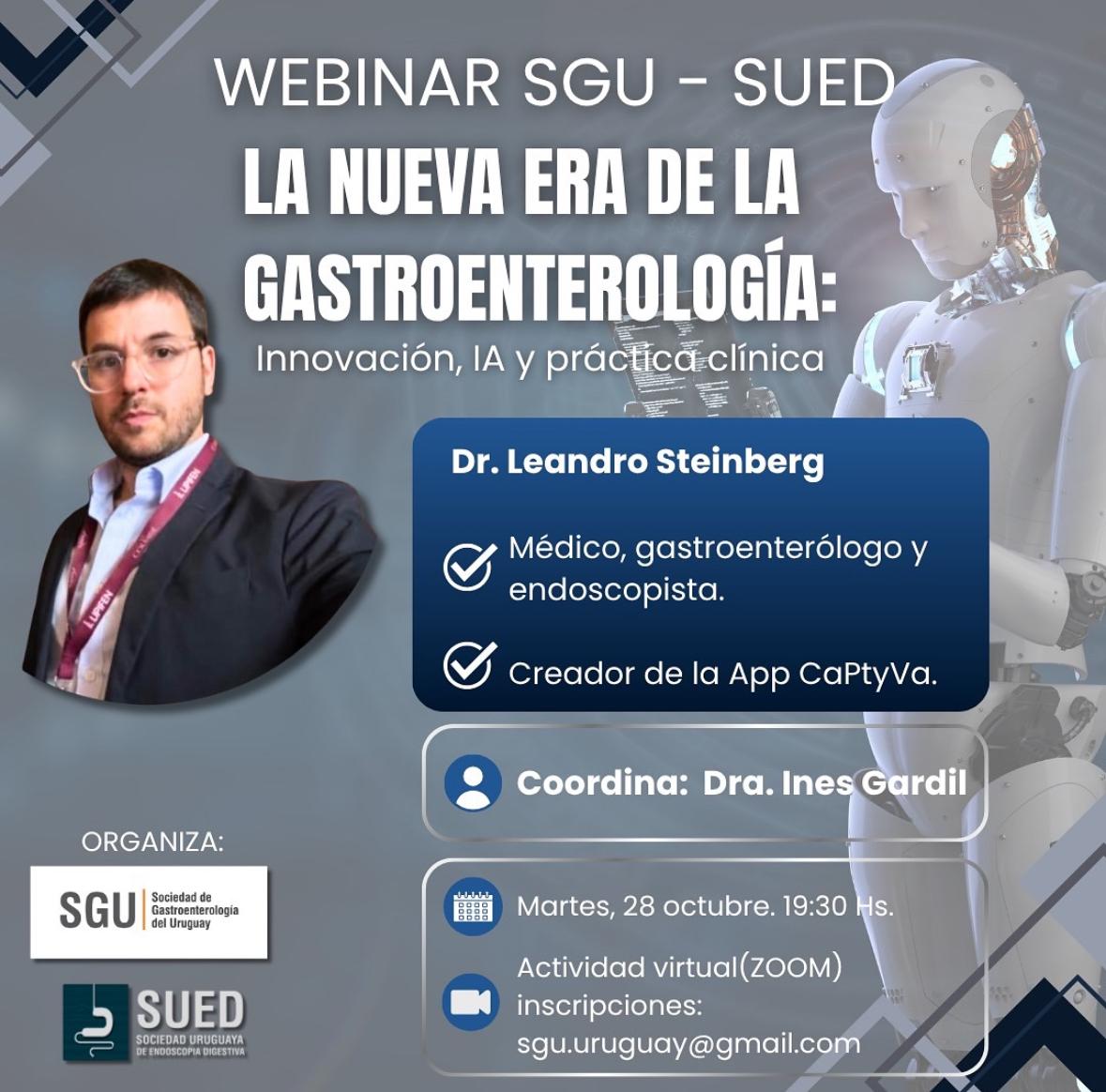 WEBINAR LA NUEVA ERA DE LA GASTROENTOROLOGIA